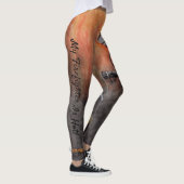 Leggings Mon pompier est une jambe chaude personnalise le n (Droite)