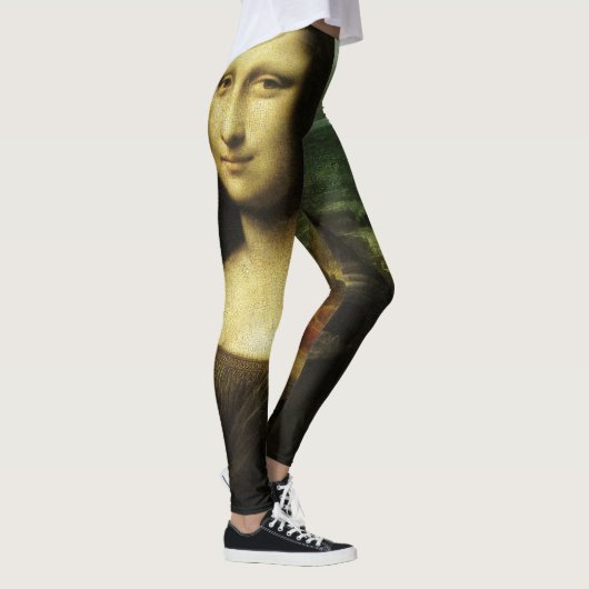 Leggings Mona Lisa de Léonard de Vinci, Art Renaissance (Droite)