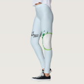 Leggings Monde de la plaque d'immatriculation de golf. plaq (Gauche)