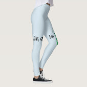 Leggings Monde de la plaque d'immatriculation de golf. plaq (Droite)