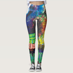 Leggings Mondes Zombie Galaxie d'Halloween