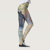 Leggings Monet - Le Manneport, Falaise à Etretat, coucher d (Droite)