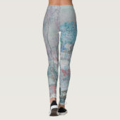 Leggings Monet - Norvège, Village de Sandviken dans la neig (Dos)