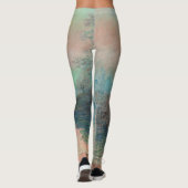 Leggings Monet Sunset Seine Beaux-Art Impressionnisme (Dos)