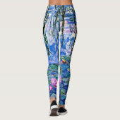 Leggings Monet : Water Lys 1919, célèbre peinture, (Dos)