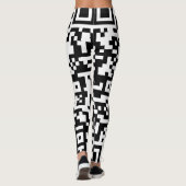 Leggings MonG Recherche code QR (Dos)