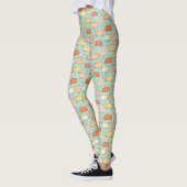 Leggings Monnaie de Motif de porc mignon (Gauche)