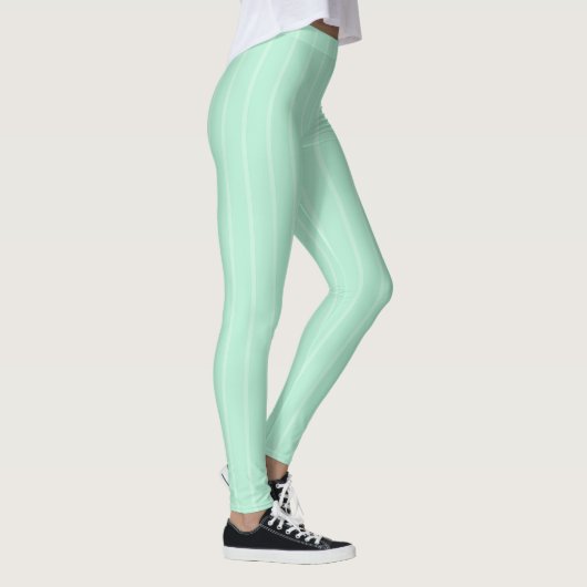 Leggings Monnaie Vert Blanc Gratté Modèle moderne (Droite)