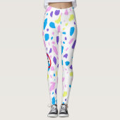 LEGGINGS MONOGRAM TERRAZZO MOTIF MULTICOLEUR (Devant)