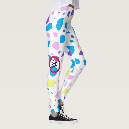 LEGGINGS MONOGRAM TERRAZZO MOTIF MULTICOLEUR (Droite)