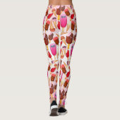 Leggings Monogramme à la crème glacée cuite Cone Popsicle (Dos)