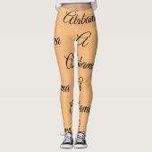 Leggings Monogramme de l'Alabama (Devant)