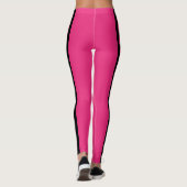 Leggings Monogramme Pom-pom girl rose (Dos)