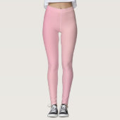 Leggings Monogramme rose Turquoise (Devant)