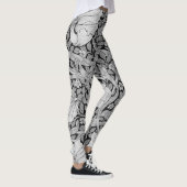 Leggings Monotone gris Pimpernel, William Morris (Droite)