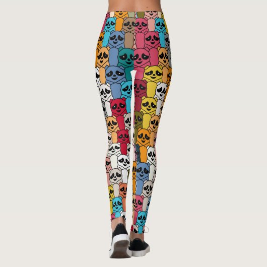 Leggings Monster Panda (Dos)