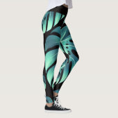 Leggings Monstera mystérieux (Droite)