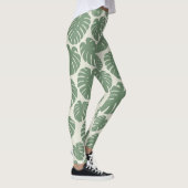 Leggings Monstera - Vert (Droite)