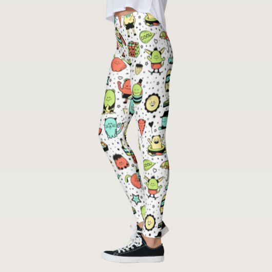 Leggings Monstres amusants (Gauche)
