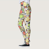 Leggings Monstres cool amusants (Gauche)