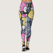 Leggings monstres mignons (Dos)