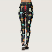 Leggings Monstres pas si effrayants Halloween meilleure qua (Dos)