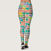 Leggings Montage des billets de train (Dos)