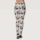 Leggings Montagne Bernaise Laisser neiger Noël (Dos)