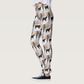 Leggings Montagne Bernaise Laisser neiger Noël (Gauche)