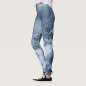Leggings Montagnes neige et brouillard (Gauche)