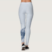 Leggings Montagnes nuageuses (Dos)