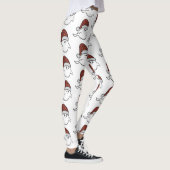 Leggings moquette d'hôtel éffrayant fantôme de Noël (Droite)