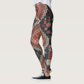 Leggings Moquette orientale bleu turc persan karbistan (Gauche)