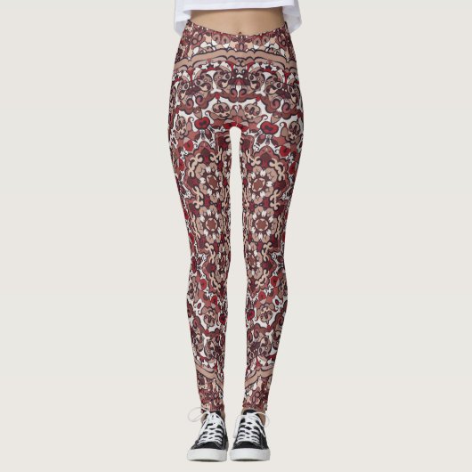 Leggings Moquette perse (Devant)