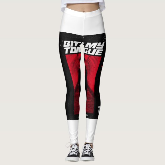 Leggings mordre ma langue (Devant)