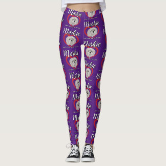 Leggings Morkie - Petit chien, grande attitude - 3