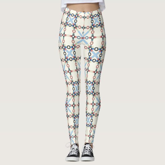 Leggings Moroccan Zelije !Moroccan Zellige (Devant)