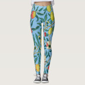Leggings Morris - Quatre fruits, motif populaire, (Devant)