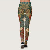 Leggings Morris - Voleur de fraises #2 Motif floral (Dos)