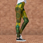 Leggings Mosaic Kaleidoscope Fleur Jaune et Vert<br><div class="desc">Cette mosaïque kaléidoscope design de fleurs présente des carreaux jaunes et verts brillants. Un design géométrique vif inspiré par les fractales,  les mandalas et les mosaïques en vitraux. Obtenez ce design trippy magnifique maintenant pour votre ami préféré qui aime les couleurs vives!</div>