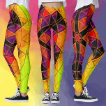 Leggings Mosaic Mandala Fleur Rouge violet et orange<br><div class="desc">Cette fleur en mosaïque kaléidoscope présente des carreaux brillants rouges,  violets et oranges. Sa géométrie vive s'inspire des fractales,  des mandalas et des mosaïques en vitraux. Obtenez ce design trippy maintenant pour votre ami préféré qui aime les couleurs vives!</div>