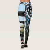 Leggings Mosaic Miroir Abstrait  (Dos)