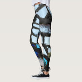 Leggings Mosaic Miroir Abstrait  (Gauche)