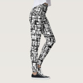 Leggings Mosaïque Abstraite (Droite)