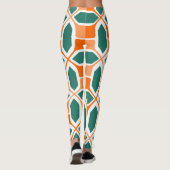 Leggings Mosaïque Art déco (Dos)