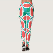 Leggings Mosaïque Art déco (Dos)