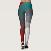 Leggings Mosaïque cassée (Dos)