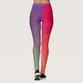 Leggings Mosaïque couleur (Dos)