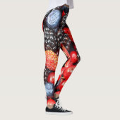 Leggings Mosaïque de fond Berry-Fresh (Droite)