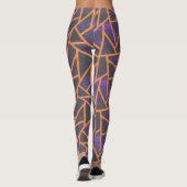 Leggings Mosaïque de Halloween patttern (Dos)